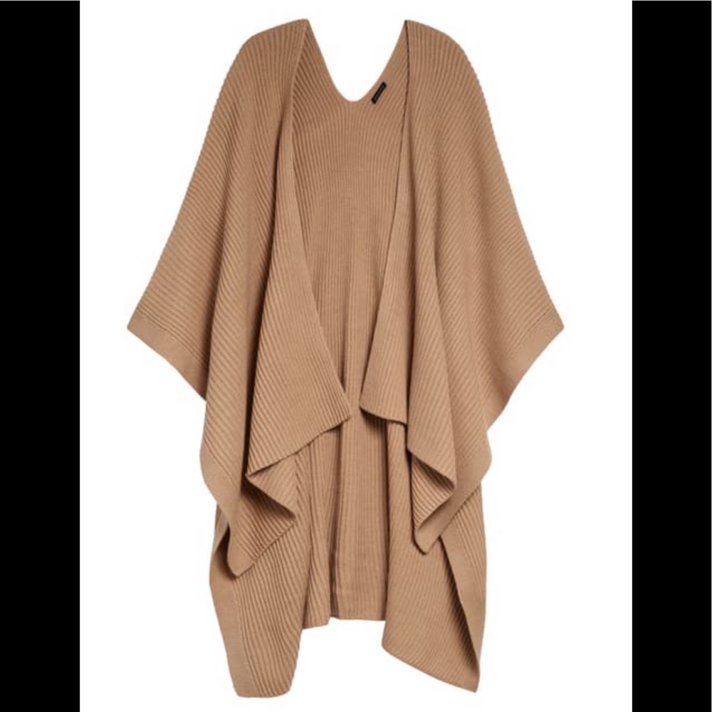 Allsaints Rib knit Ruana-SOLD OUT